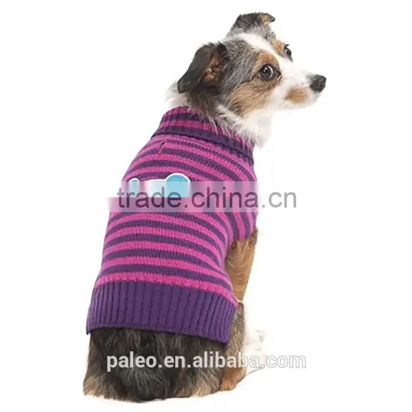 2016 New Cotton Knitted Pattern Pet Dogs Sweater Cloths