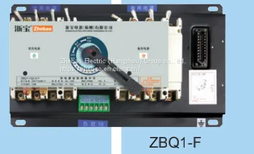 ​ZBQ3 Series Intelligent Dual Power Automatic Conversion Switch photo-2