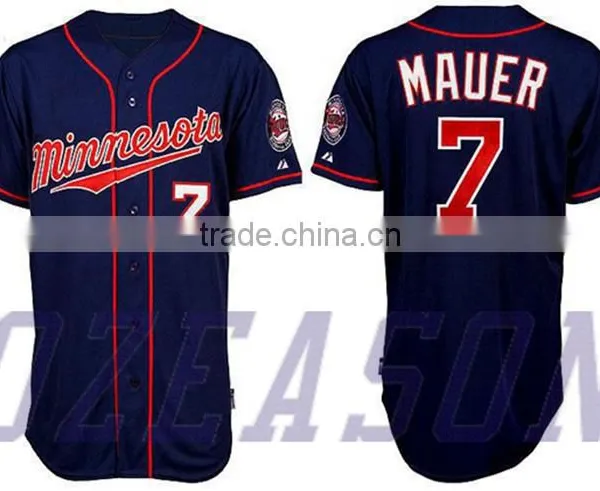 Custom Blank Baseball Jerseys Shirts With Embroidered Logo and Numbers Wholesale Supplier's Choice photo-4