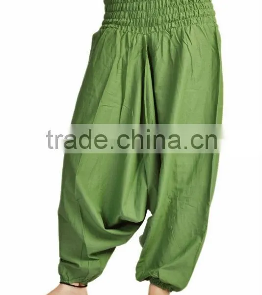 Indian Women Cotton Multi Color Harem Pants Trousers Afghani Boho Bottom photo-2
