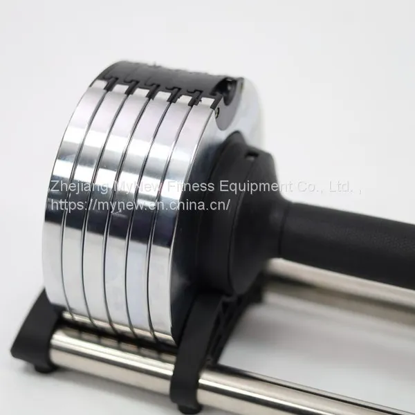 High Quality Muscles Exercise 4kg Increment Rotating Handle Dumbbells