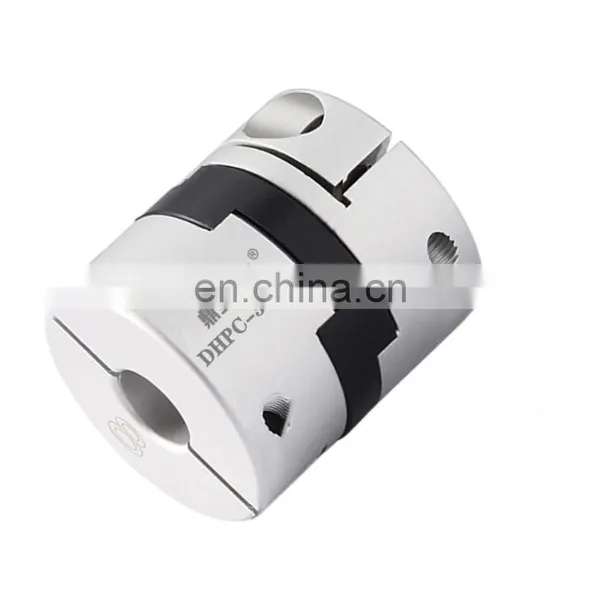 DHPCSeries Aluminum Pom Clamping Spider Jaw Flexible Coupling High Torque Clamping Structure Aluminum Coupling photo-2