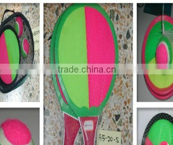 Beach Play Set Wood Beach Tennis Racket photo-5
