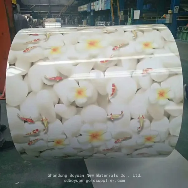 Precision color coated aluminum-zinc steel coil: precision process