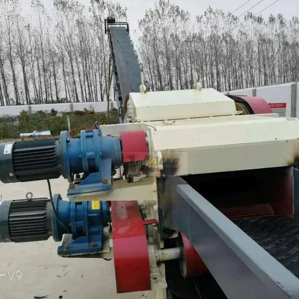 Forestry Waste Tree Log Branch Shredder Wood Chipper Drum Wood Chipping Machine photo-2