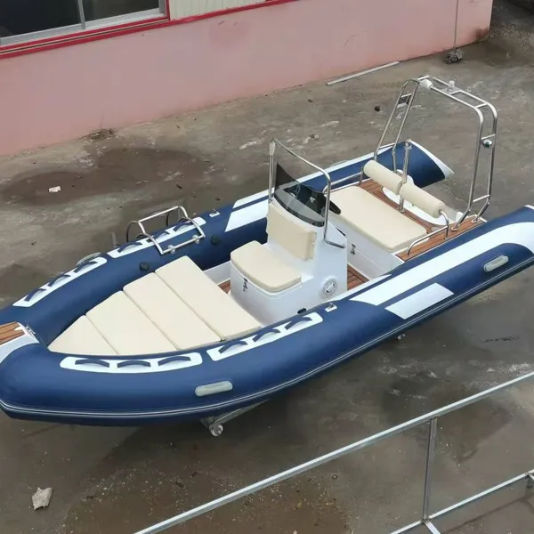 Fibre Reinforced Boat、PVC Thickening Boat Rib Boat Fiberglass Assault Boat，Yacht photo-3