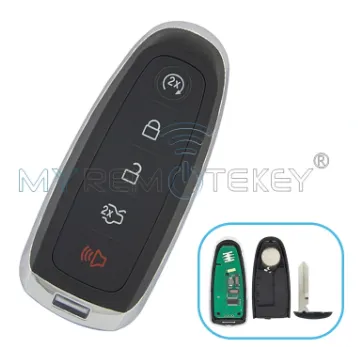 FCC M3N5WY8609 PN 164-R8092 BT4T-15K601-HC BA1T-15K601 Умный ключ с 5 кнопками 315 мГц/434 мГц с чипом ID46-PCF7953 для Ford Explorer, Edge, Expedition, Focus