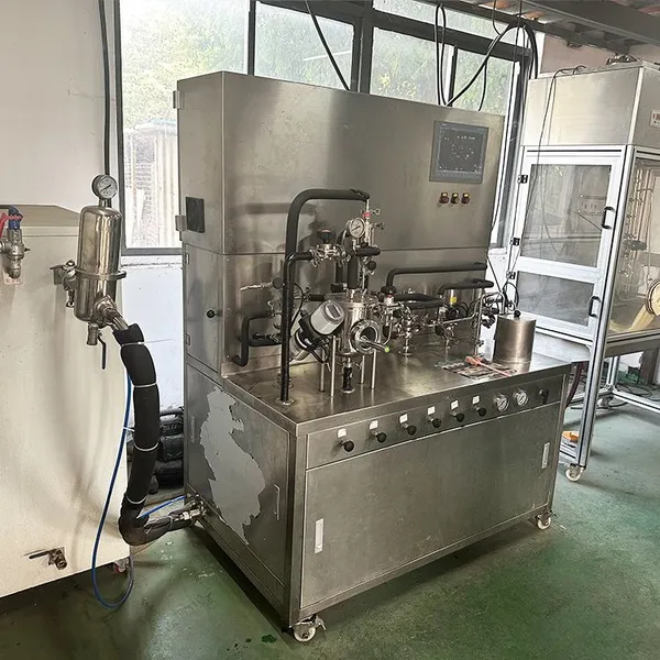 Customized DSI Direct Steam Jet Sterilization Machine 20L Laboratory Batch Sterilizer and Sterile Filling Machine Suitable for Fresh Milk, Yogurt photo-4