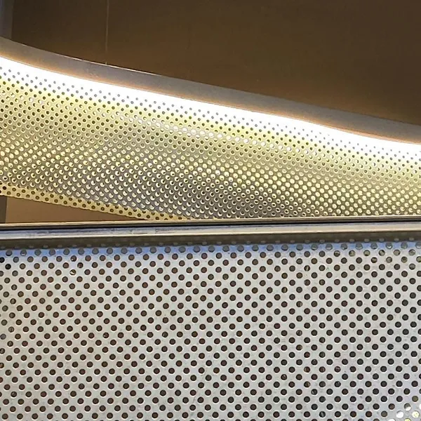 Customized Various Hole Perforated Aluminum/Galvanized Steel Decorative Wall Facade Metal Panels photo-5