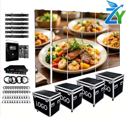 500mmx500mm LED Video Wall P2.6 LED Display Screen LED Panel Background Wall