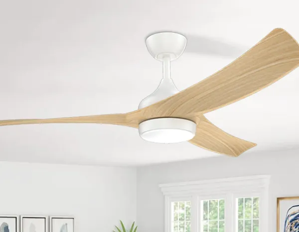 New Variable Frequency Solid Wood Fan Light/Silent Integrated Ceiling Fan Light（Wechat:13510231336） photo-2