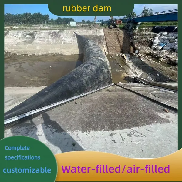 Inflatable Rubber Dam Single Anchor Type Flexible Water Retaining Weir For River Control photo-2