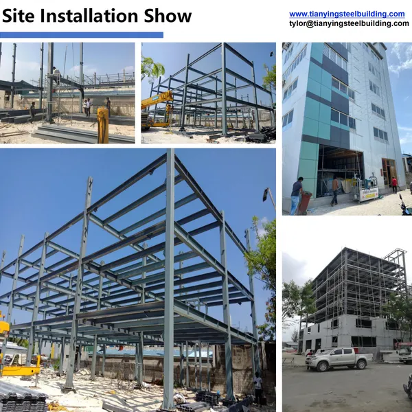 Professional Design Fast Installation Wide Span Workshop Building Prefabricated Structure Workshop/ Steel Bonded Warehouse