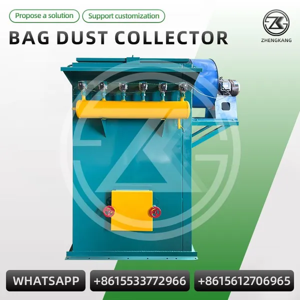 Quarry Stone Crushing Pulse Jet Baghouse Dust Collector Industrial Bag Filter Dust Collection System Customized