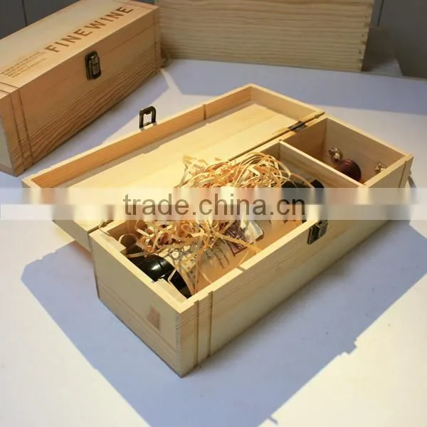 Hot New Products for 2015 Wooden Single Wine Glass Box photo-3