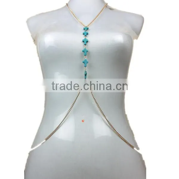 2015 New Products Foreign Trade Street Snap Simple Boday Chain photo-5