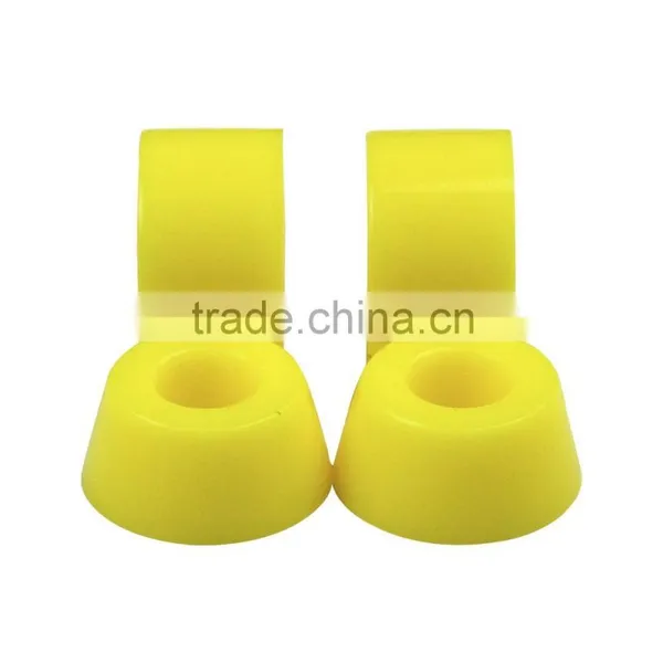4 PCS Set 55D Hard PU SHR Bushings For Skateboard Trucks Parts Set EC-GY Pad Popular Sports photo-2