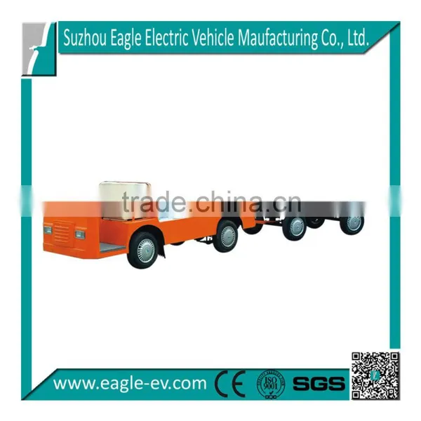 Electric Industrial Truck Supplier From China, 48V 5KW Power Motor, Flat Cargo Bed, With Hard Door as Option photo-2