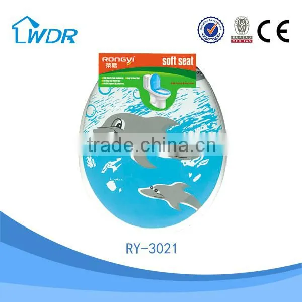 Practical Design Soft Decorative PVC Colorful Sanitary Toilet Mat photo-4