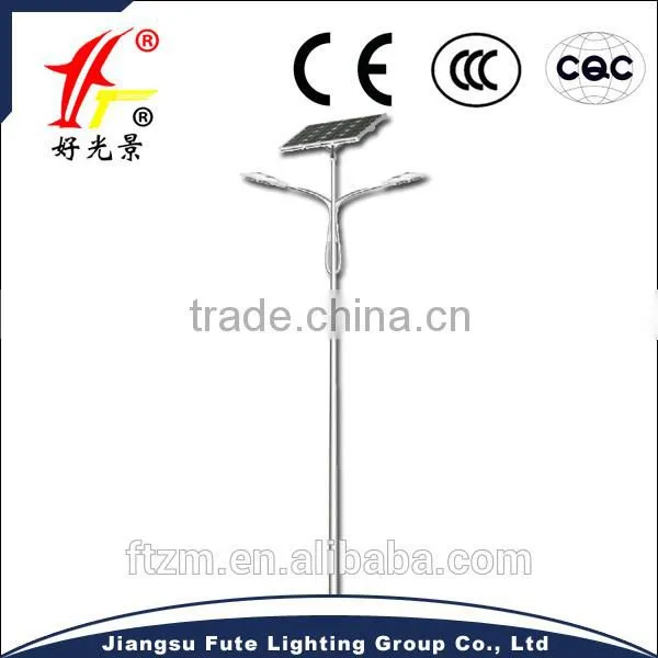 Circular, Oval or Square 3-15M Street Light Steel Pole With Double or Single Arm, Hot-dipped Galvanized & Powder Spraying photo-5