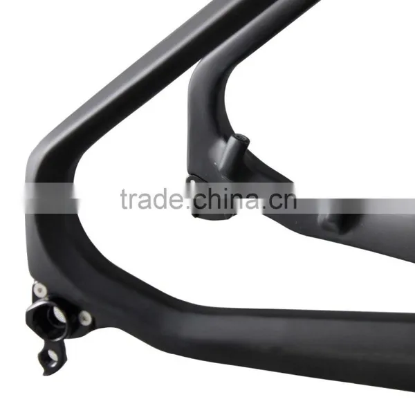 Carbon Fat Bike Frames Size 17/19 26er Carbon Fiber Snow Bike Frame Snow Bicycle Frameset SN02 photo-5