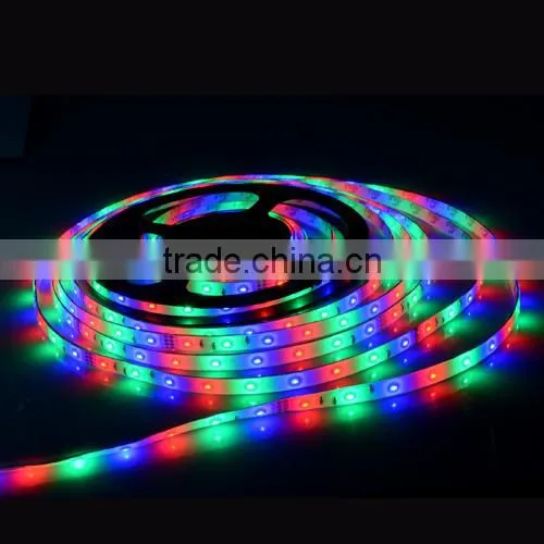3014 LED Strip RGB 54Led/m Waterproof Led Diode Tape Ribbon + 10Key RF Controller + 2A Power Adapter For Home Garden Decoration photo-4