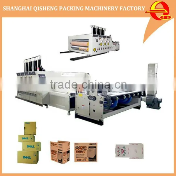 Automatic Paper Feeding Corrugated Carton Box Printing and Die Cutting Machine photo-6
