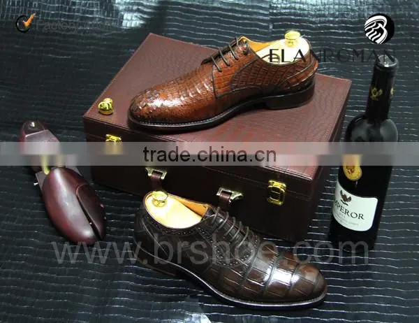 Classic Handmade Fashion Crocodile Leather Shoes Quality Choice photo-6