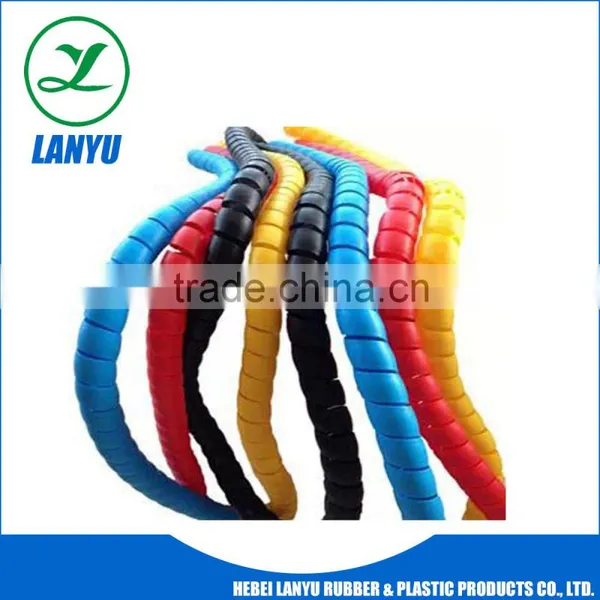 Spiral peotective sleeve/plastic spiral hose guard use for Wire/cable/jacket/sheath