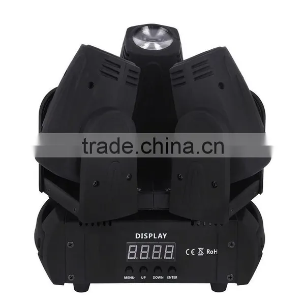 3*10W Beam LED Mini Moving Head Light 3 Heads Beam Stage Light photo-4