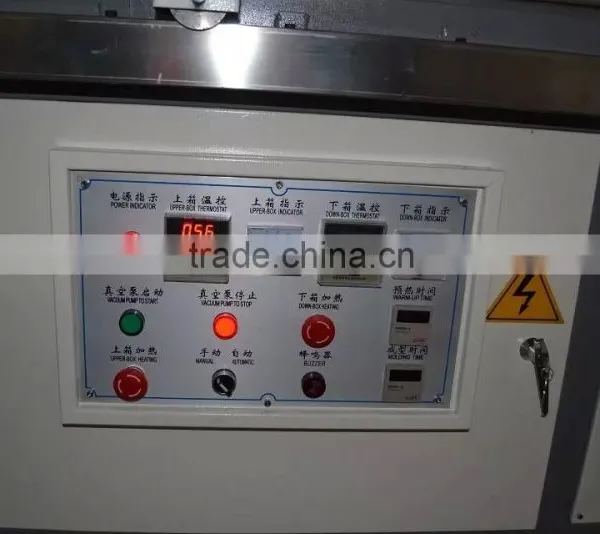 KC2500-DS PVC Film Vacuum Membrane Press Heating Machine for Cabinet Coating photo-3