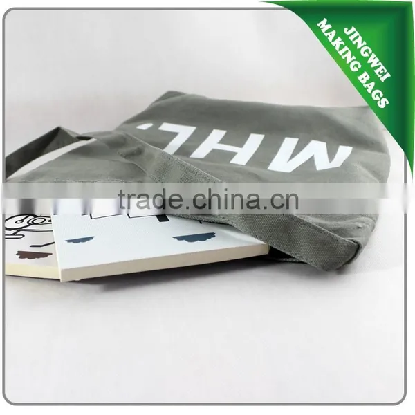 Wholesale Customized Promotion Canvas Shoulder Bag With Good Quality photo-3