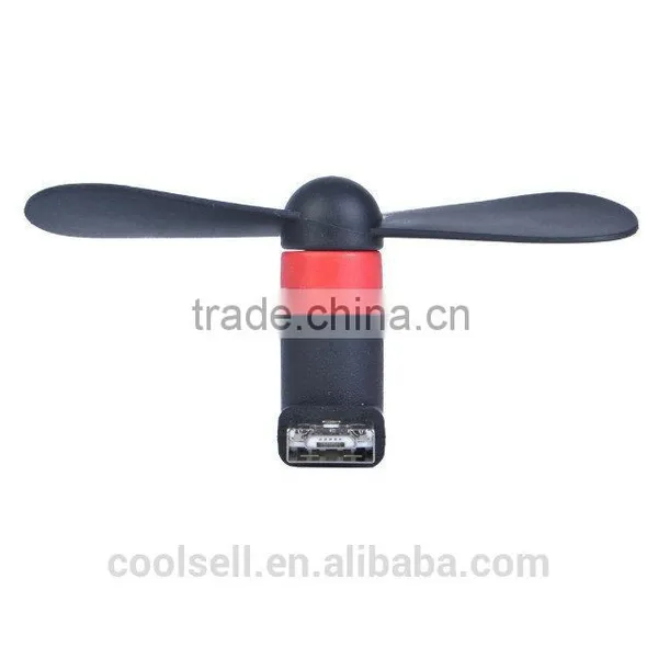 Best Selling OTG Mini Fan Mobile Mini Portable Fan Small Usb Fan With OTG For Android Phone photo-3