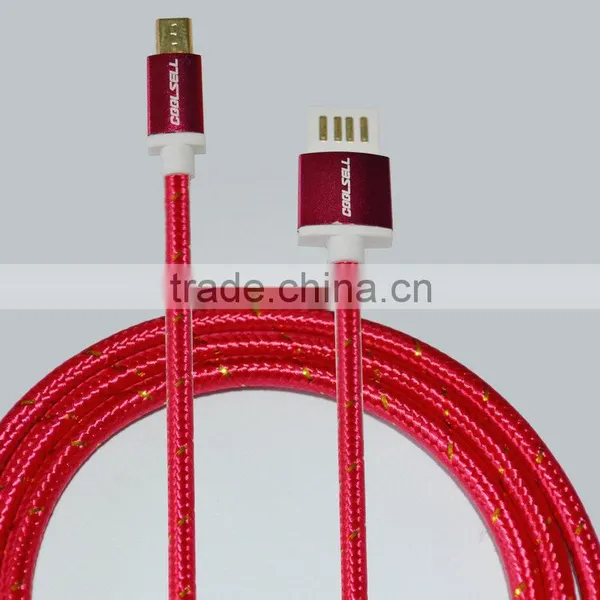Nylon Braided Usb Cable Fabric for Travel Charger Usb photo-6