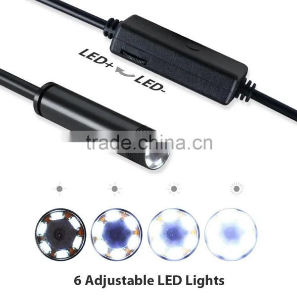 Waterproof USB Endoscope for Mobile Phone and Compute PC Laptop 10M Cable 7mm Focus Camera Lens 6 LEDs Nght Vision 1/6 CMOS photo-6