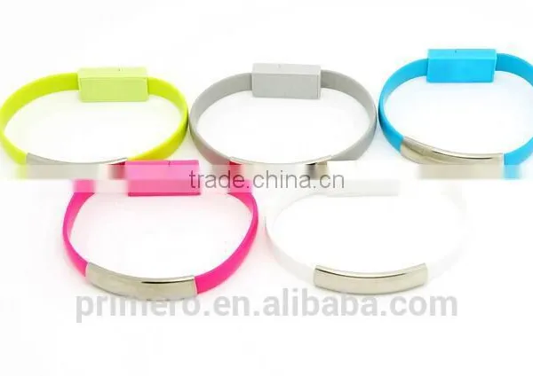 Micro USB Cable Bracelet Data Charging Line Wristband For Android photo-4