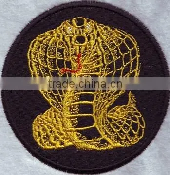 Letter Round Shape Badge Iron on Embroidery Patch photo-6