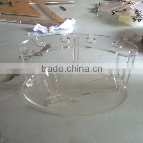 High Polished High Quality Acrylic Wine Display Rack,smooth Acrylic Wine Display Rack photo-4