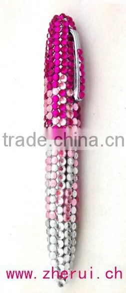 Handmade Crystal Rhinestone Ball Pen photo-5