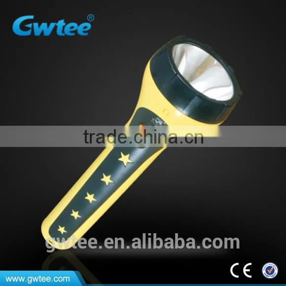 GT-8156 1.5W LED Rechargeable Crank Flashlight Charger photo-4