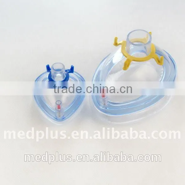 Medical PVC Inflatable Disposable Anesthesia Mask photo-6