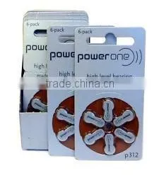 Hearing Aid Batteries Power One Hot Sale Zinc Air for Digital Hearing Aids photo-4