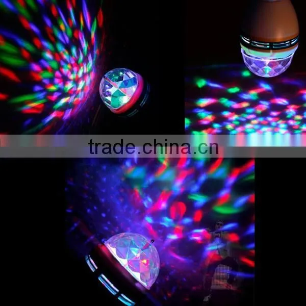 E22, E26, E27 Wedding Holiday Decoration LED Party Disco Bulb Light photo-6