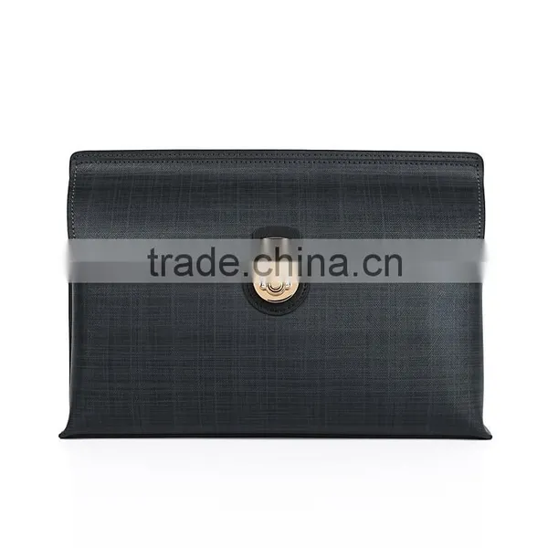Cowhide Leather Clutch Men Pocket Money Wallet photo-2