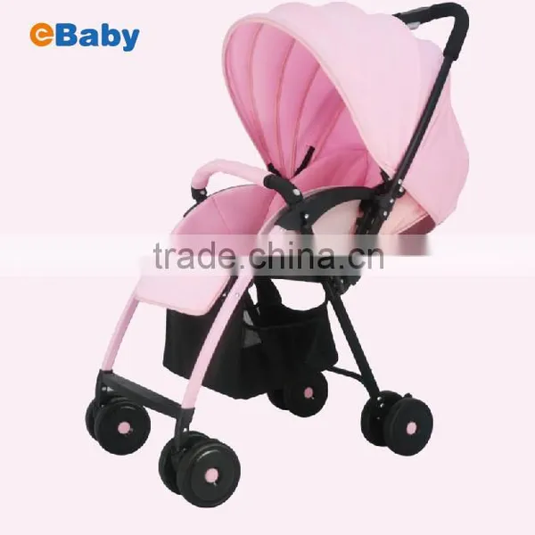 2016 New Lightweight Aluminum Baby Stroller, One Hand Folding Stroller Baby photo-3