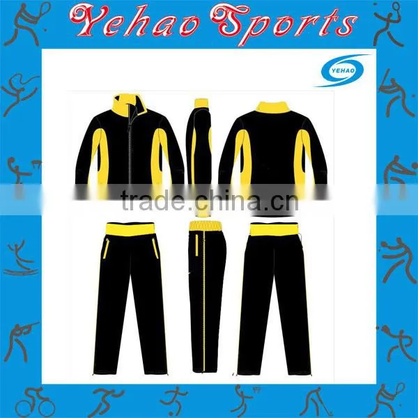Custom Sublimation Track Suit Wholesale Polyester Tracksuit photo-5