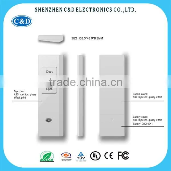 RF Remote Control Curtain Motor Transmitter / Transmitter Tracker,electric Curtain Wireless Remote Transmitter