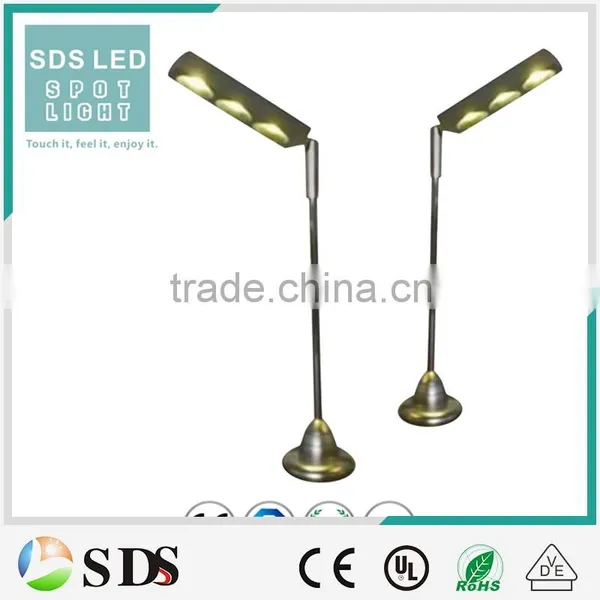 LED SpotlightLED Jewelry Cabinet Led Light Brass Aluminum 3W Jewelry Showcases Display LED Showcase Light
