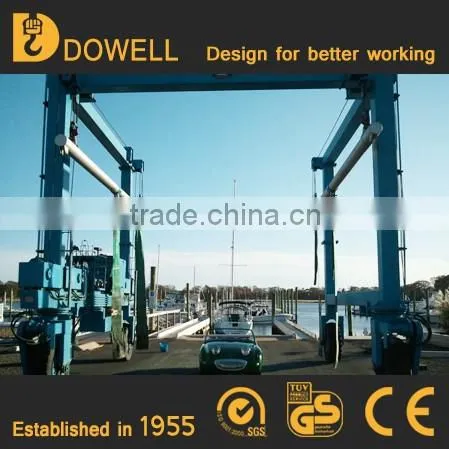 Top Crane Ruber Type Floating Boat Lift photo-2