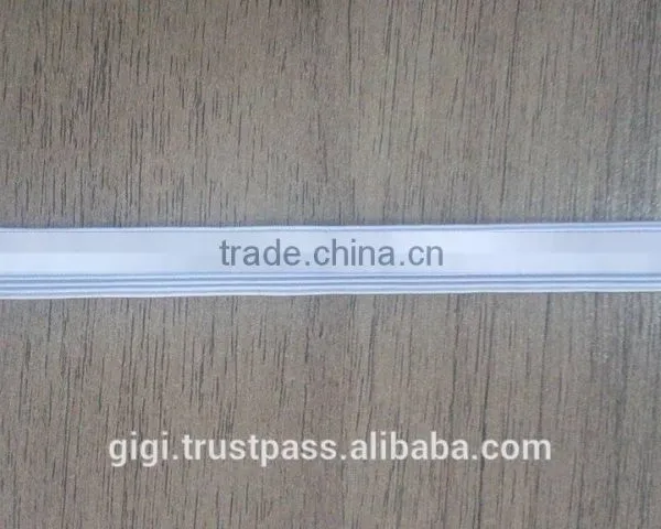 Colored Knitted Elastic Braid / 12mm Braided Elastic